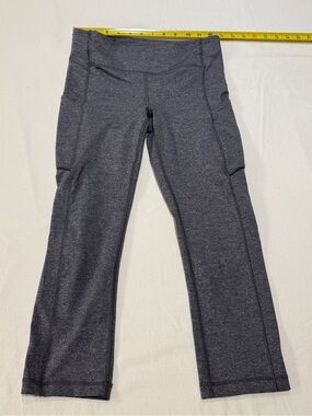 lululemon athletica Dark Gray Capri Leggings
